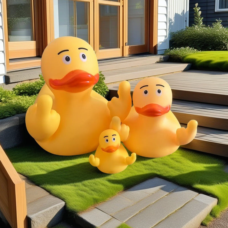 Wholesale Middle Finger Duck Toy